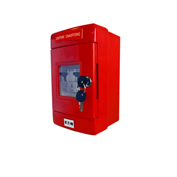 Coffret équipé chaufferie mono ip55 - Nugelec (Cooper) - 37002