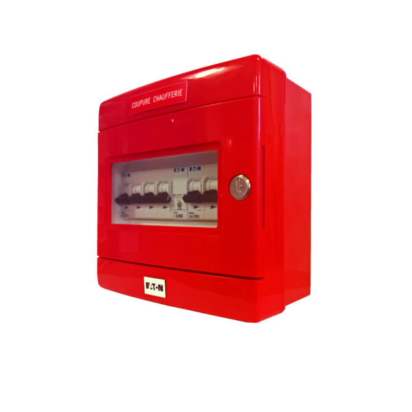 Coffret équipé chaufferie 32a ip55 - Nugelec (Cooper) - 37004