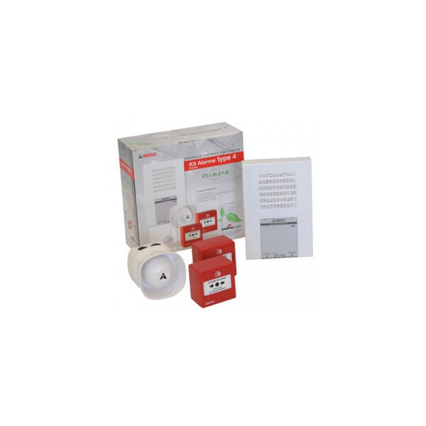 Kit Alarme Incendie Planète Flash Type 4 - Nugelec (Cooper) - 31998
