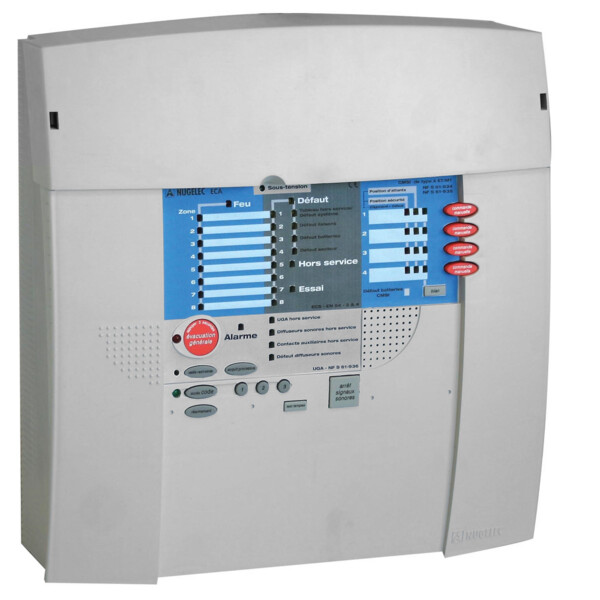 ECA 4000 Tableau type 1 ECA 8 boucles avec UGA et CMSI 4 ET/MT - Nugelec (Cooper) - 31067