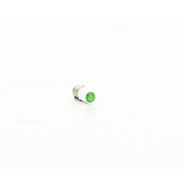 Lampe de signalisation Orbitec - Verte - BA9S - Ø10mm - 8CHIPS - 565NM - 6V - 15mA - 120° - Orbitec - 017241