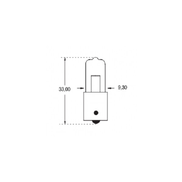 Lampe Halogène Orbitec pour Torche et Pile – BA9S – 20 W – 12 V – 1660 mA – Longue Durée - Orbitec - 131348