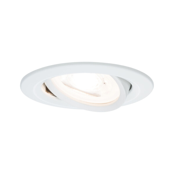 Spot encastré GU10 Paulmann 2Easy Nova fixe 3x35W rond acier brossé - Paulmann - 93637