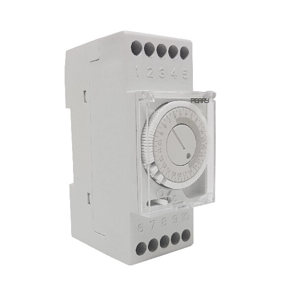 Perry electric interrupteur horaire journalier 2 cannaux - Perry Electric - 1IO0032