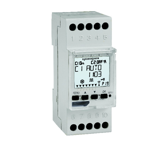 Perry electric interrupteur digital  à menu hebdomadaire-annuel - Perry Electric - 1IO3291
