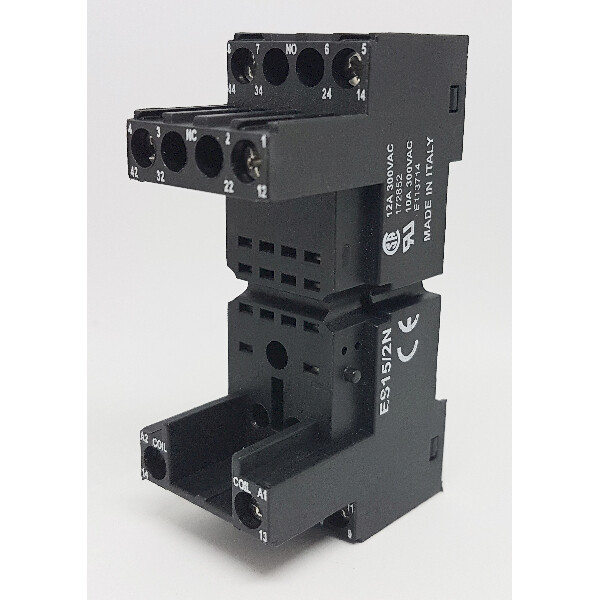 Perry electric socle avec bornes à vis - Perry Electric - 1REES15/2N