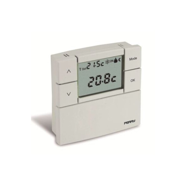 Thermostat digital 230 V série ZEFIRO - Perry Electric - 1TPTE531B
