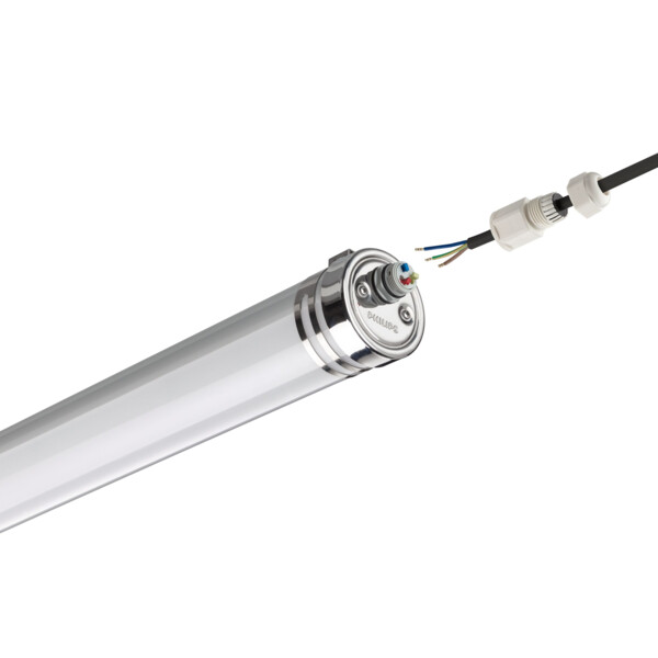 Coreline etanche tubulaire 1500 wt210c 830 on/off 44w 6600lm ip68 ik10 100khl80 - Philips - 329646
