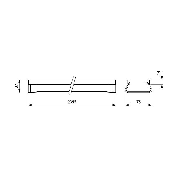 Panel maxos fusion led ip54 ll623x led123s/840 dia mb 7 wh he - Philips - 889255
