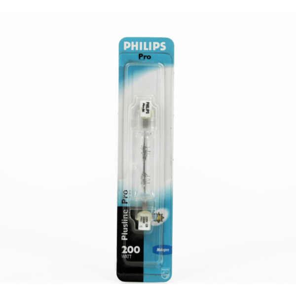 Ampoule halogène R7S 78mm Philips PLUSline PRO COMPACT 200W 3400lm - Philips - 494290