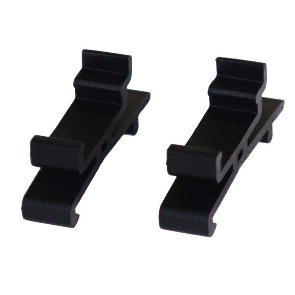 Paire d'adaptateur rail din pour ipu40 et ipu30, 35 mm, ce - Polier - ADIN35