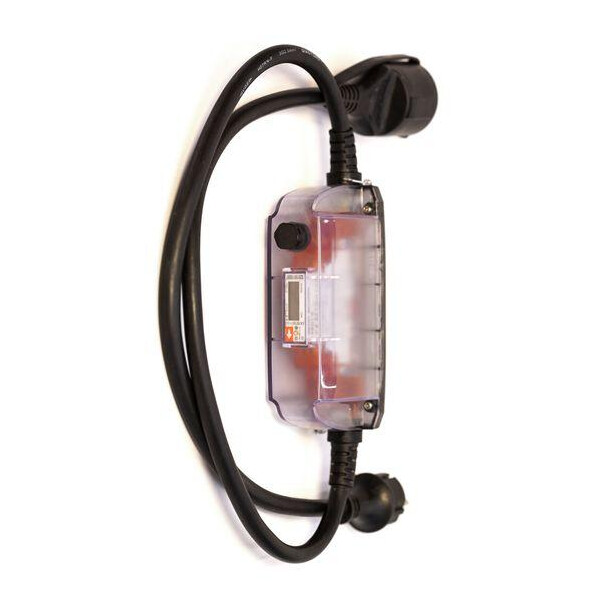 Compt monophasé 16 a flexible et mobile prises de type schuko. fil 2.5 mm² ce+ mid 0276 - Polier - FM16MS