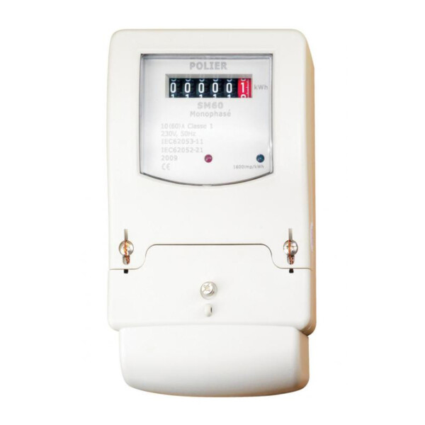 Compt export monophasé 60 a  simple tarif ce - Polier - SM60