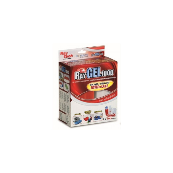 Gel d'étanchéité isolant 2x500ml - Klauke - Raytech - RAYGEL1000R