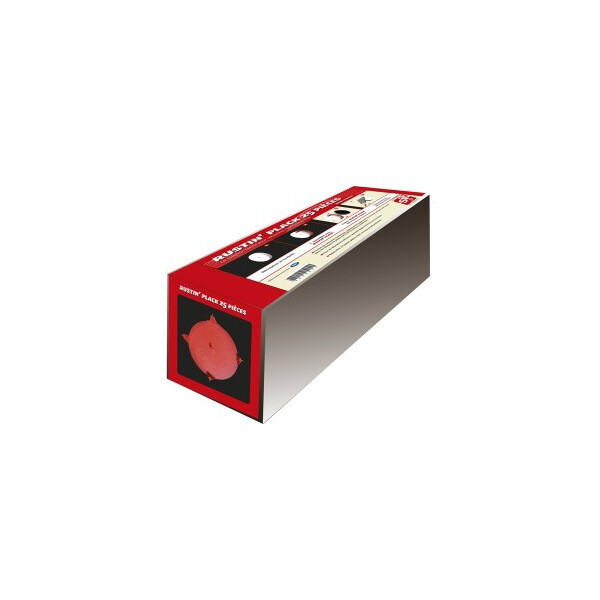 Rustin' Plack boite de 25 pièces rebouche trous - Rustin plack - RP25