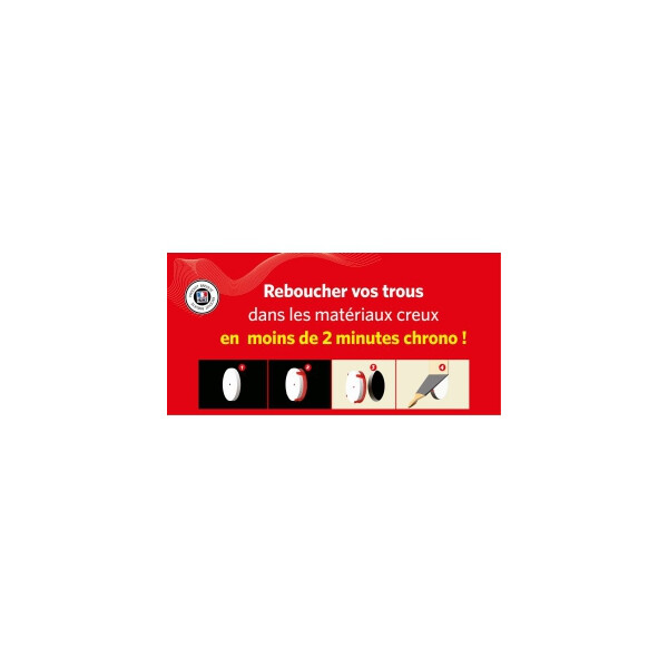 Rustin' Plack sachet de 6 pièces rebouche trous - Rustin plack - RP6