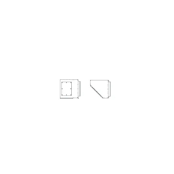 Plenum triangulaire aspiration crcb ac pr 45 - S&P France - 971026