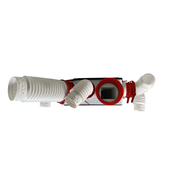 Caisson ecowatt, régulée 600 m3/h d 160 mm dépressostat inter prox - S&P France - 245236