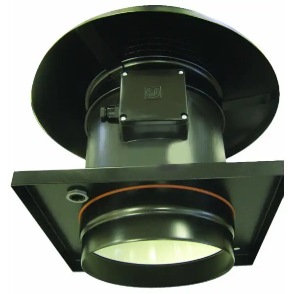Tourelle centrifuge horizontale ecowatt monophasée, 230v, 4 pôles diamètre 200mm - S&P France - 200605