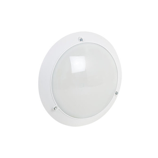 Hublot Chartres Essentiel antivandale blanc taille 1 à LED 1000lm détection HF - Sarlam - SL532143