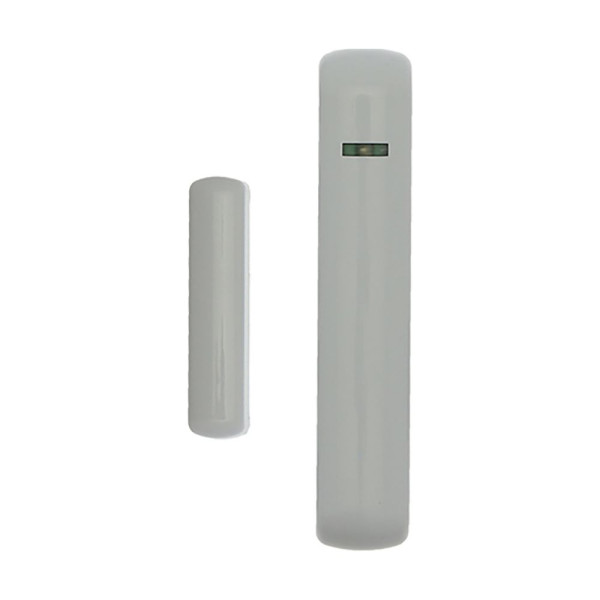 Contact d'ouverture radio 2r compact blanc de taille réduite - Scantronic - DET-2R-DC-W