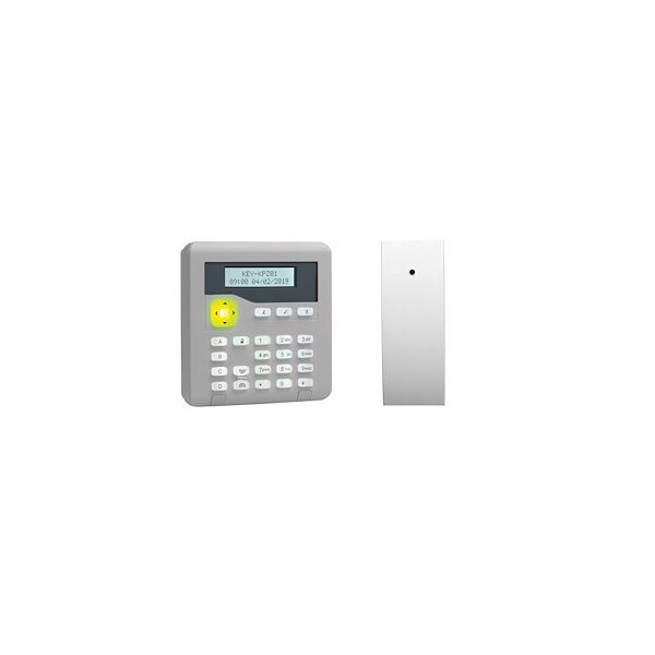 Clavier radio lcd dupleix + récepteur - Scantronic - KEY-RKPZ-KIT