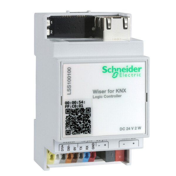 KNX Controleur logique HomeLynk multiprotocole KNX, Modbus avec serveur Web - Schneider Electric - LSS100100