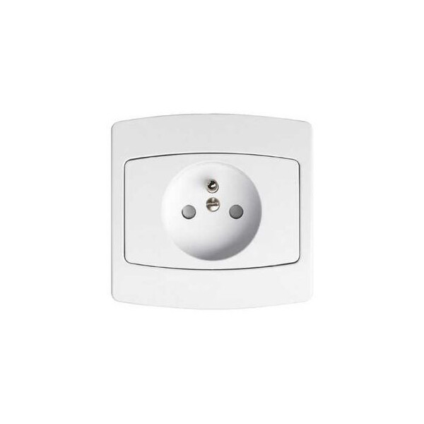 Schneider Electric Prise 2P+T à Éclipses Alcyon, à Vis - Schneider Electric - ALB73200
