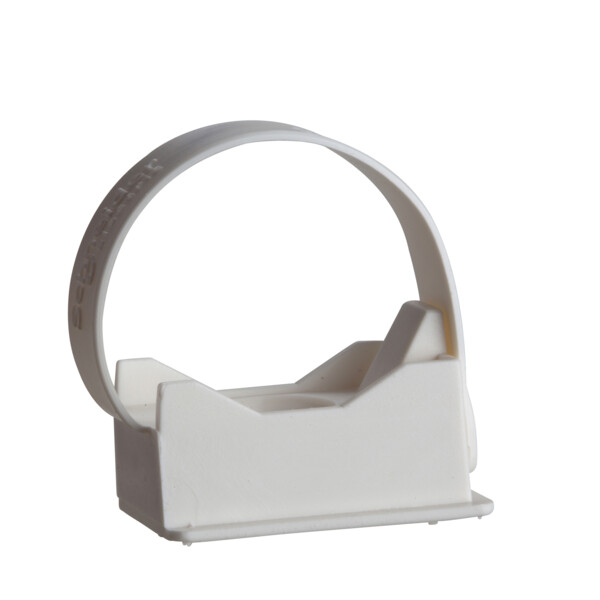 Mureva fix instaclip - clip à tube - pour conduits Ø25mm - blanc polaire - Schneider Electric - IMT45925
