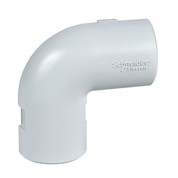 Mureva, équerre pour tube 3321 - Gris - Ø25 mm - Schneider Electric - ENN42325