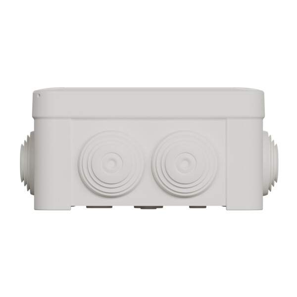 Mureva box - boite de dérivation avec embouts - 105x105x55 - ip55 - blanc polair - Schneider Electric - IMT05025