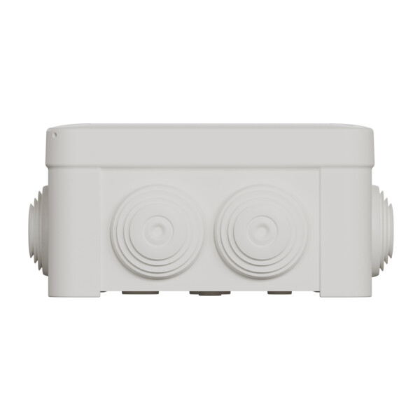 Mureva box - boite de dérivation avec embouts - 105x105x55 - ip55 - blanc polair - Schneider Electric - IMT05025