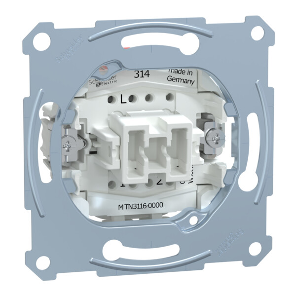 D-Life - interrupteur va-et-vient - 10A - méca seul - Schneider Electric - MTN3116-0000