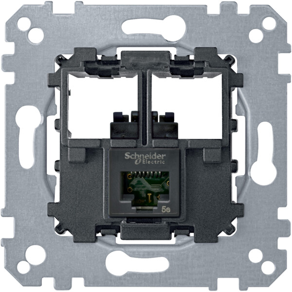 System M, mecanisme RJ45 Simple cat6 UTP - Schneider Electric - MTN4576-0001
