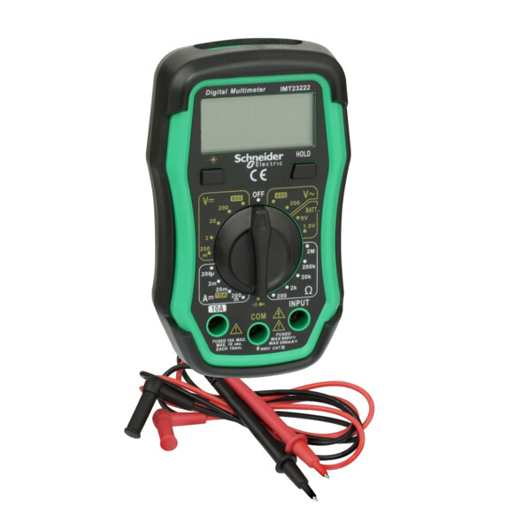 Multimètre numérique Schneider cat III 600v - Schneider Electric - IMT23222
