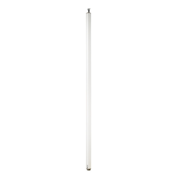 OptiLine 45, colonne fixe à vérin aluminium laqué blanc P 1 face de 2,7 à 3,1 m - Schneider Electric - ISM20101P