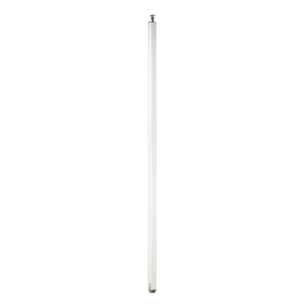 OptiLine 45, colonne fixe à vérin aluminium laqué blanc P 1 face de 2,7 à 3,1 m - Schneider Electric - ISM20101P