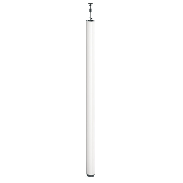 OptiLine 45, colonne fixe à vérin aluminium laqué blanc P 2 faces de 3,1 à 3,5 m - Schneider Electric - ISM20109P