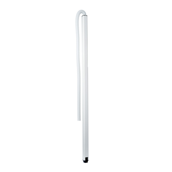 Optiline 45, Colonne Mobile Aluminium Laqué Blanc Polaire 1 Face 2,15 M - Schneider Electric - ISM20131P