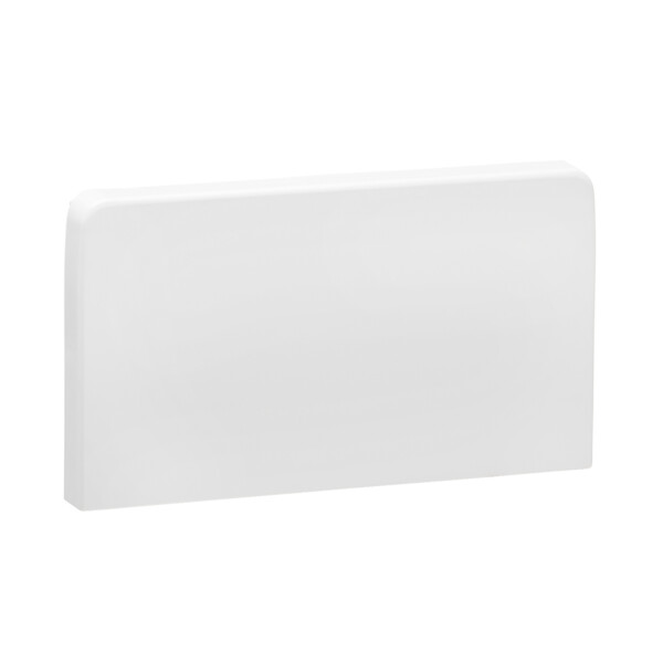 OptiLine 45 et 70 goulotte pvc blanc polaire 95 x 55 - embouts - Schneider Electric - ISM10204P