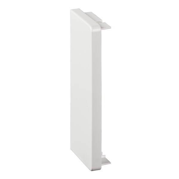 OptiLine 45 goulotte pvc blanc polaire 140 x 55 mm - embouts - Schneider Electric - ISM10304P