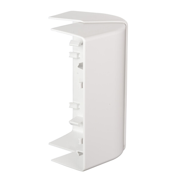 OptiLine 45 goulotte pvc blanc polaire 165 x 55 mm - angle extérieur - Schneider Electric - ISM10402P