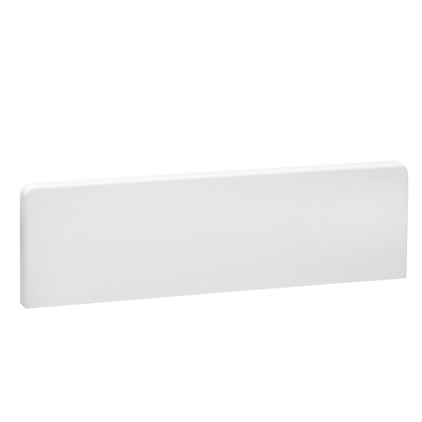 OptiLine 45 et 70 - goulotte PVC blanc 185 x 55 - embouts - Schneider Electric - ISM10504P