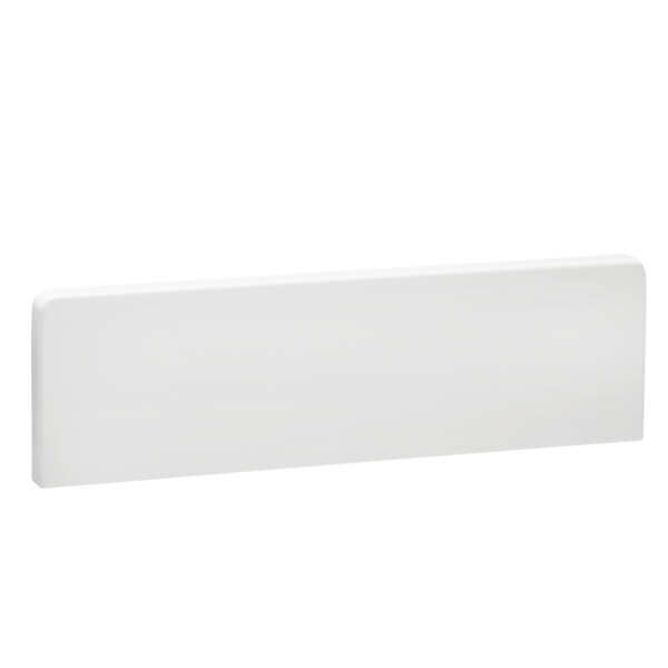 OptiLine 45 et 70 - goulotte PVC blanc 185 x 55 - embouts - Schneider Electric - ISM10504P
