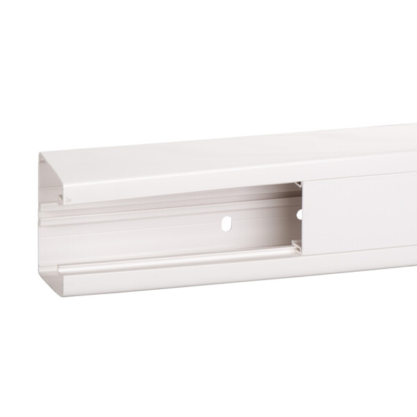 OptiLine 45 goulotte pvc blanc polaire 75 x 55 mm - 8 x 3m - Schneider Electric - ISM10110P
