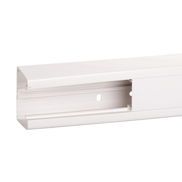 OptiLine 45 goulotte pvc blanc polaire 75 x 55 mm - 8 x 3m - Schneider Electric - ISM10110P