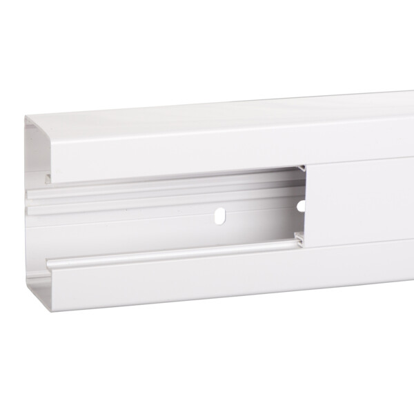 OptiLine 45 goulotte pvc blanc polaire 95 x 55 mm - 6 x 2m - Schneider Electric - ISM10200P