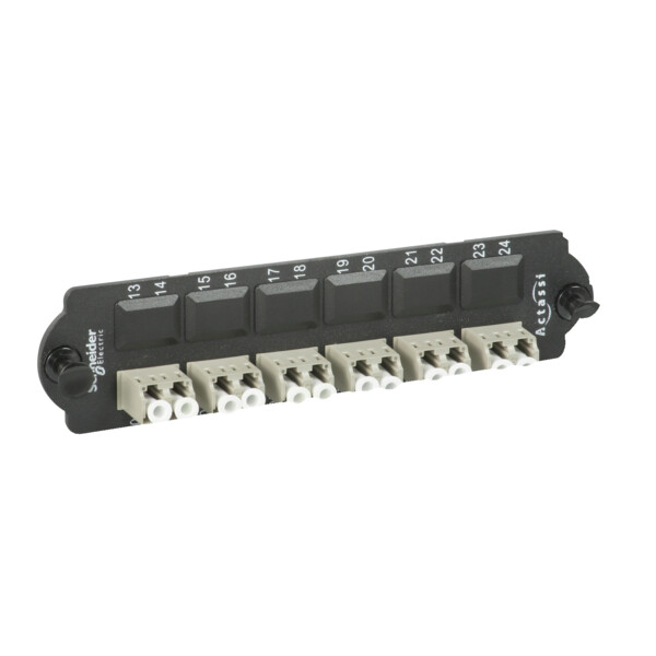 Hd plaque adapt 6 adaptat eurs lc dx mm - Schneider Electric - ACTFM1UF2LC6PMM