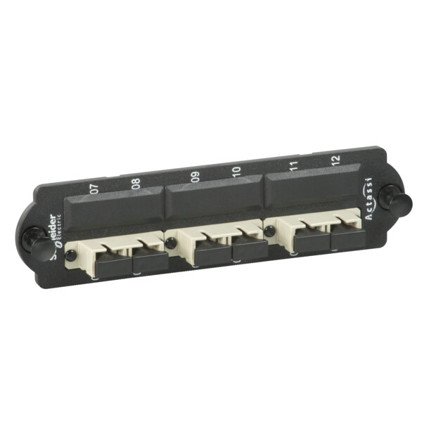Hd plaque adapt 3 adaptat eurs sc dx mm - Schneider Electric - ACTFM1UF2SC3PMM