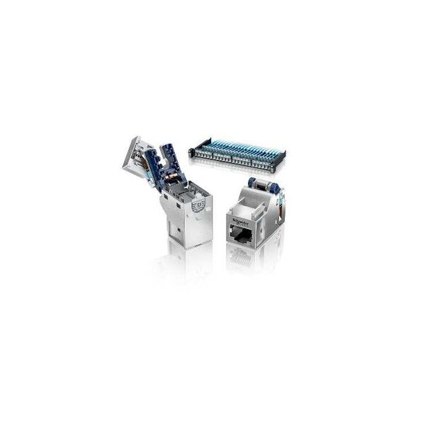 Actassi - connecteurs cuivres blindés RJ45 Cat 6A x96 - Schneider Electric - VDIB1772XB96